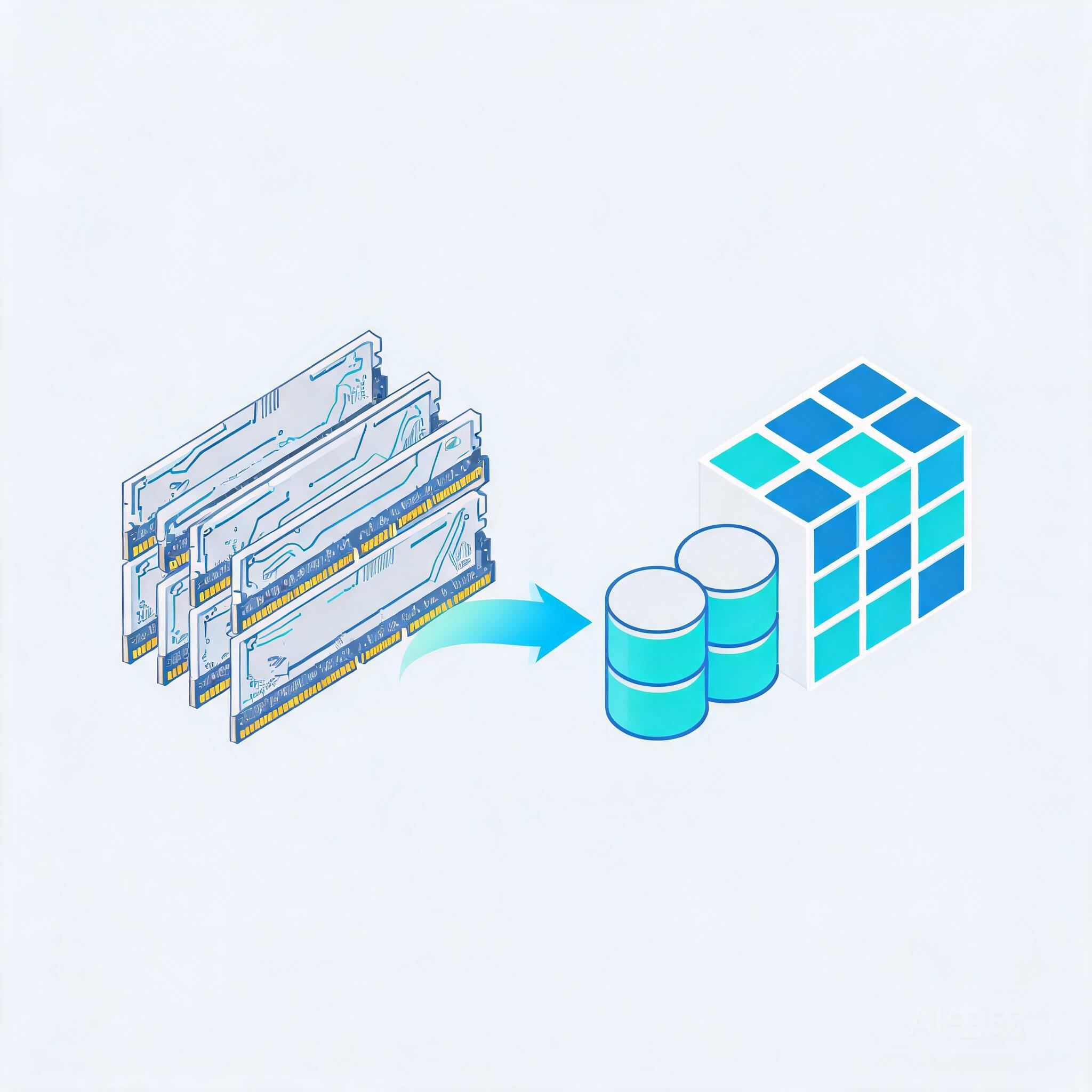企业知识库 AI 检索层从全内存图索引迁移到量化倒排索引的结构对比示意图
